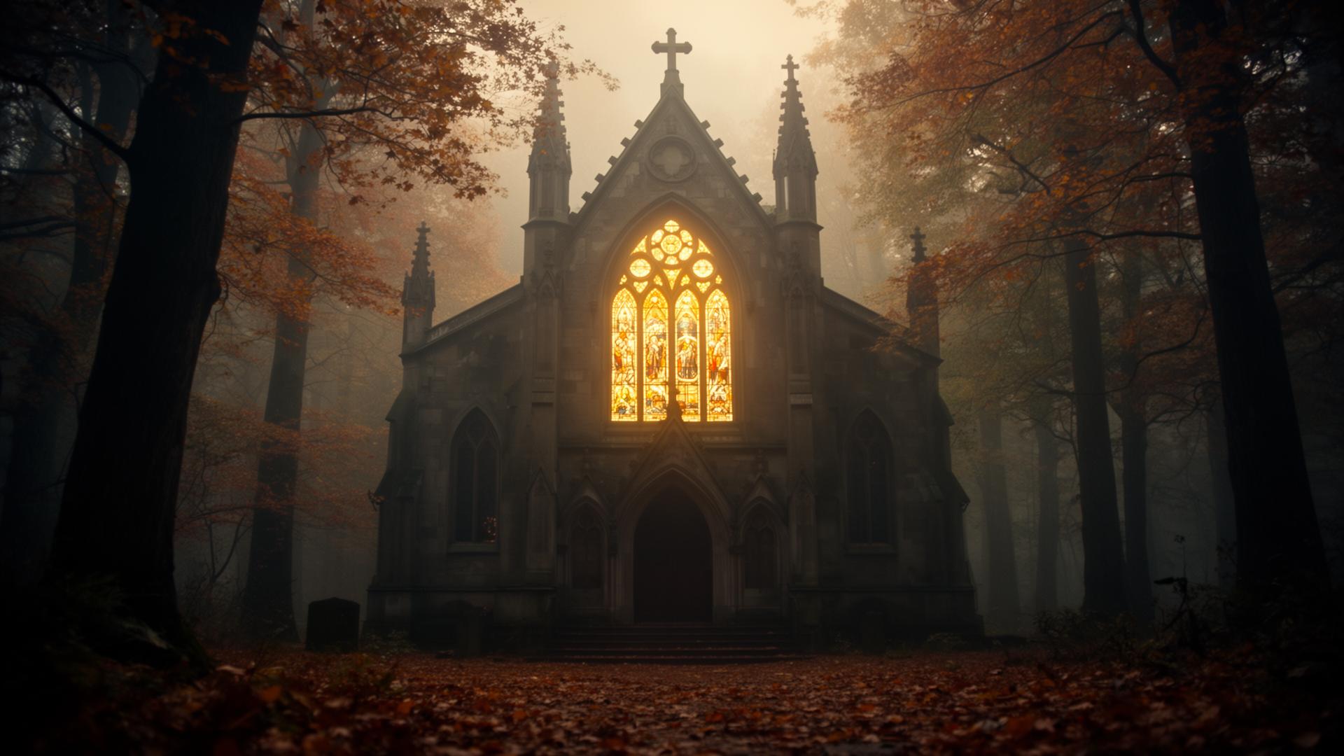 Church in Autumn